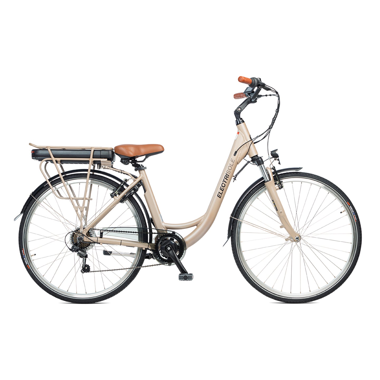 Bicicletta elettrica stile olandese - SOLE