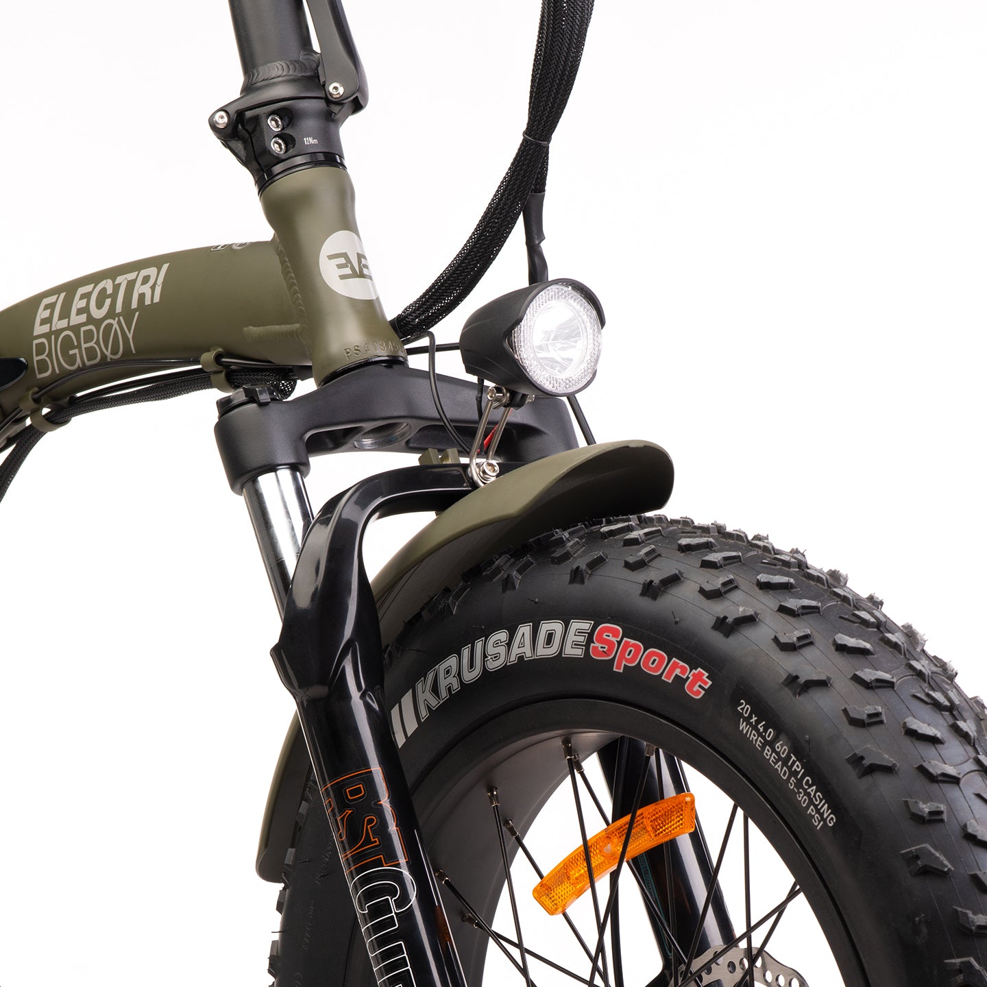 Fat e-bike elettrica pieghevole 20” BIG BOY