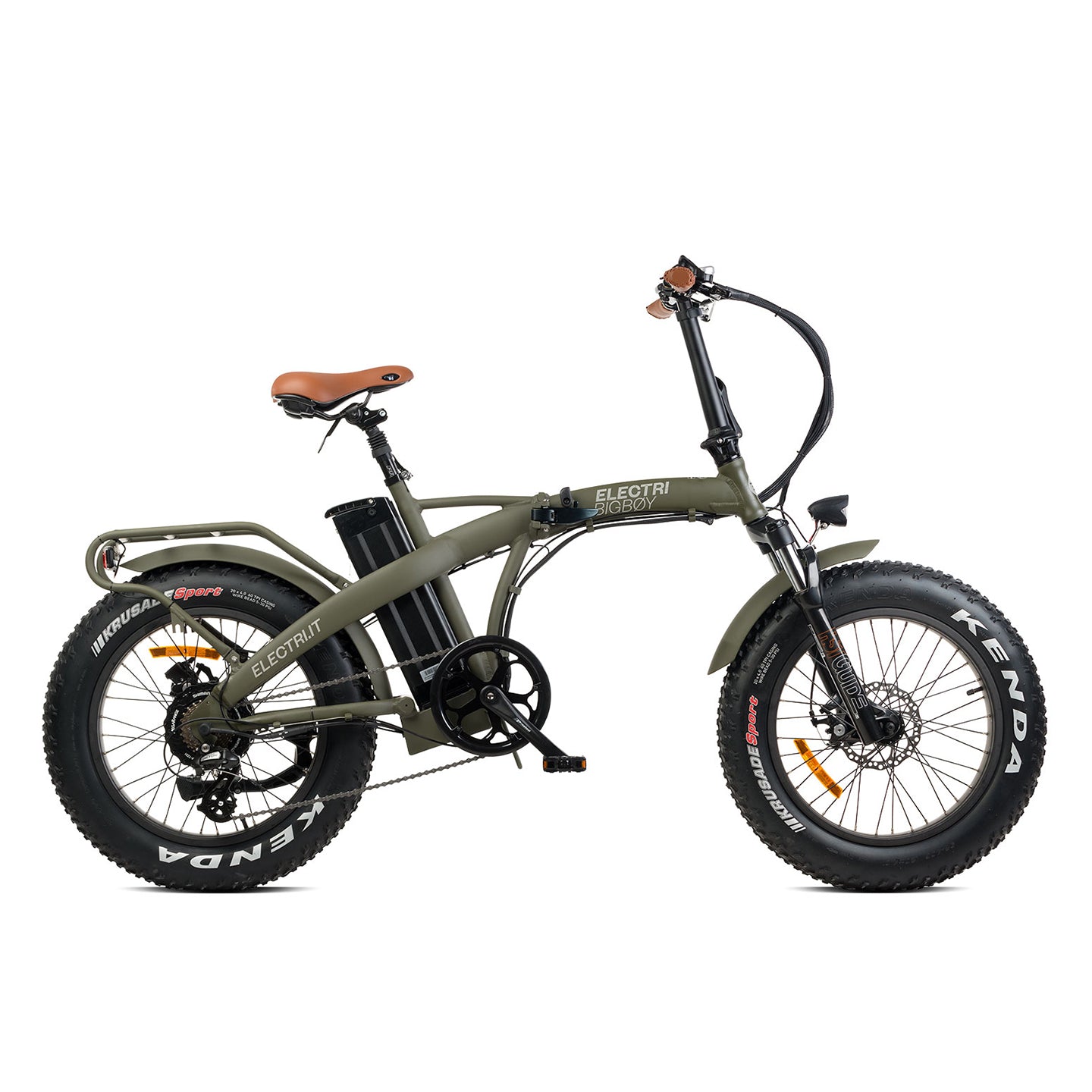 Fat e-bike elettrica pieghevole 20” BIG BOY